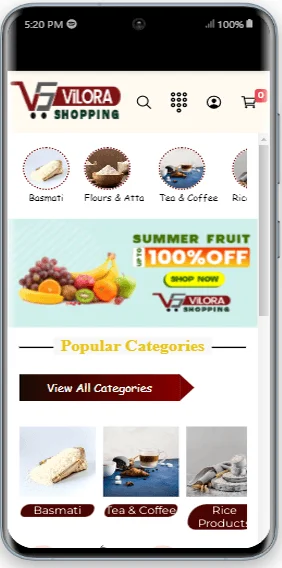 Vilora Shopping App